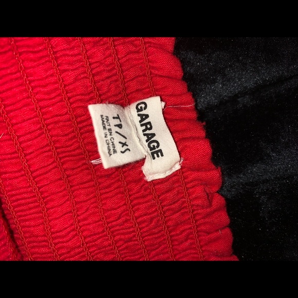 Red tube top - Picture 3 of 3